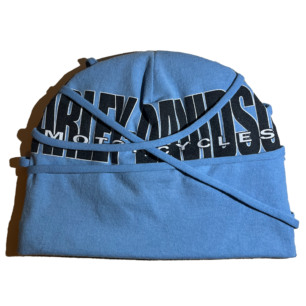 Blue Harley T-Beanie